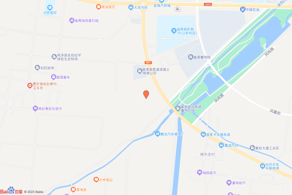 曲周县胜道混凝土有限公司南、西环路路西