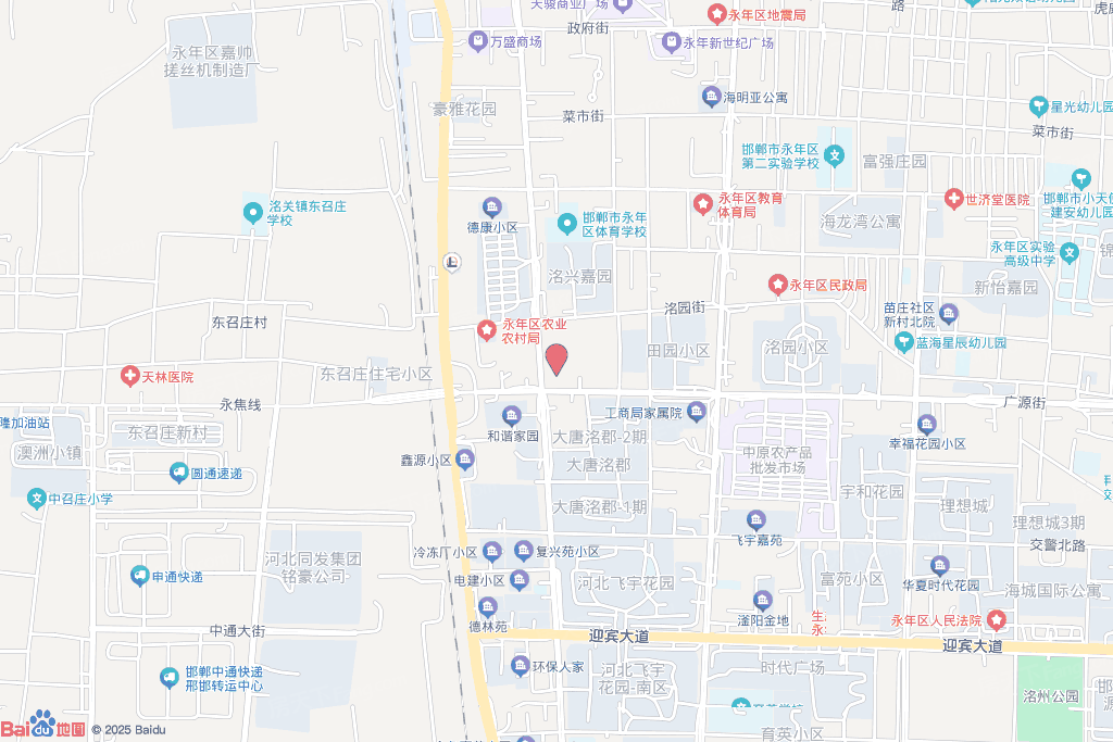 洺兴路东侧，广源街北侧