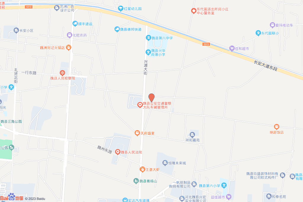 兴源大街东侧、西代固村西头