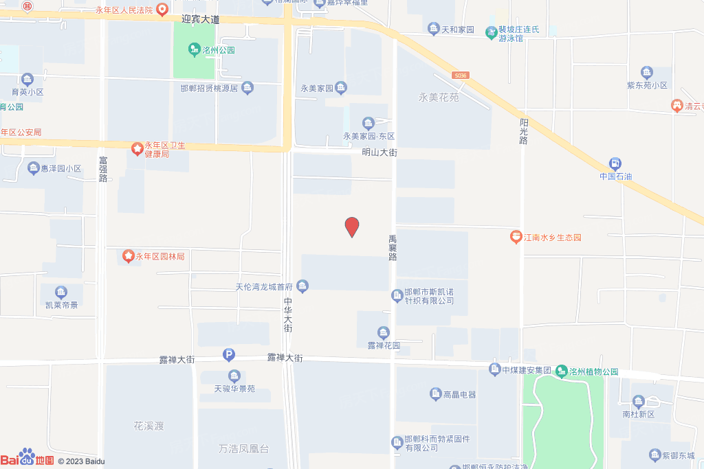 中华大街东，规划路（纬一街）北、禹襄路西