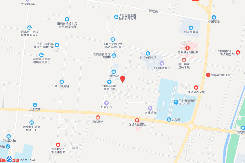郑村小学东、南郑村主街北侧
