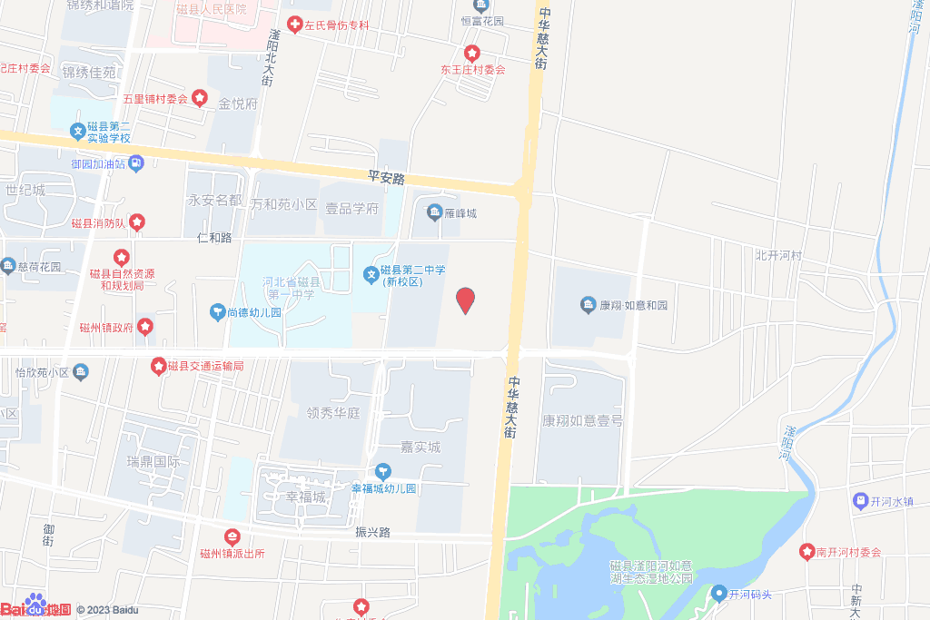 仁和路南侧、中华慈大街西侧、磁州路北侧