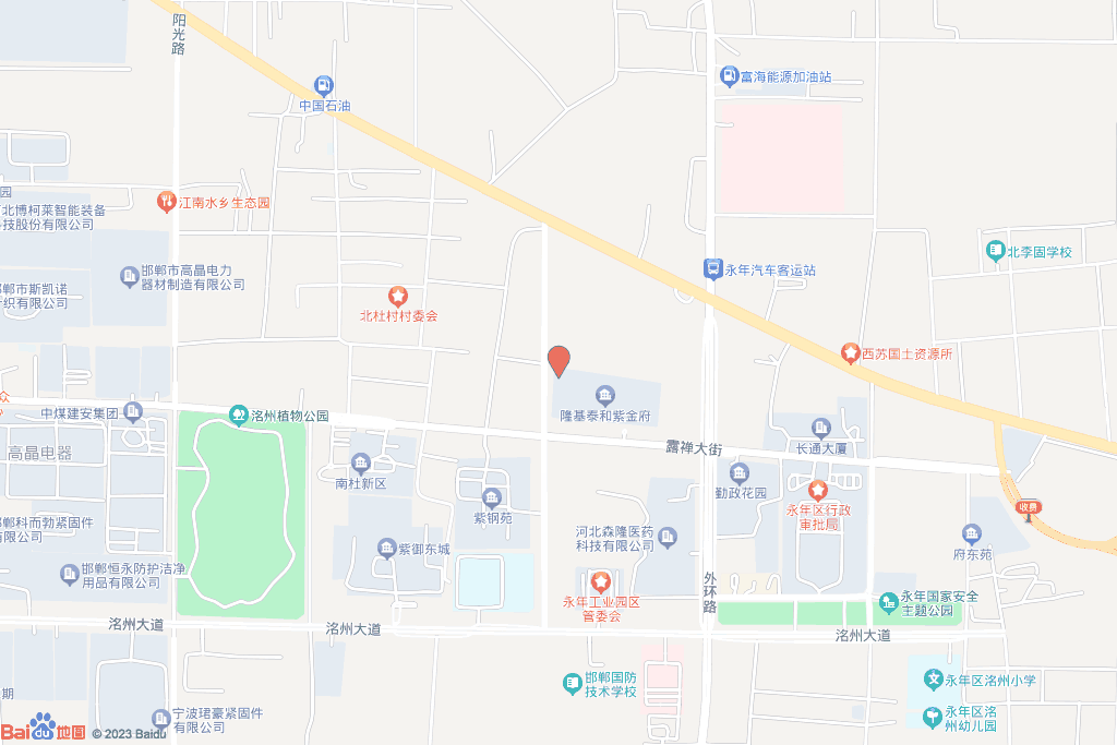 北杜村东、露禅大街北侧、兴业路西侧